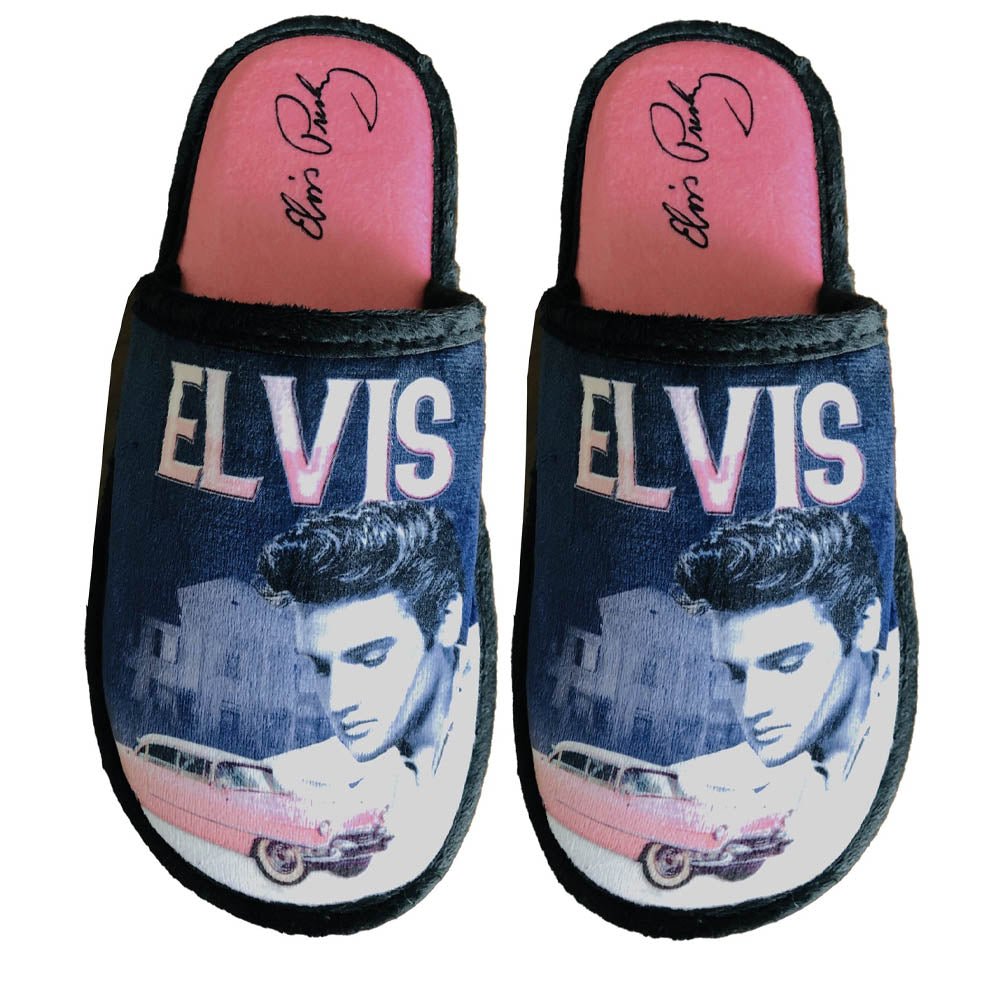 ELVIS PRESLEY エルヴィスプレスリー (生誕 90周年 ) - Pink Caddy / スリッパ - PGS